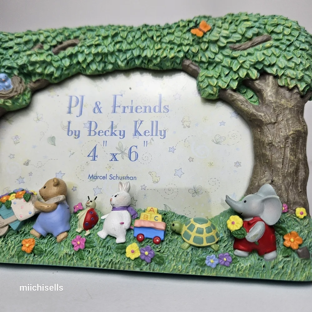 Kids Picture Frame Forest Friends By Becky Kelly